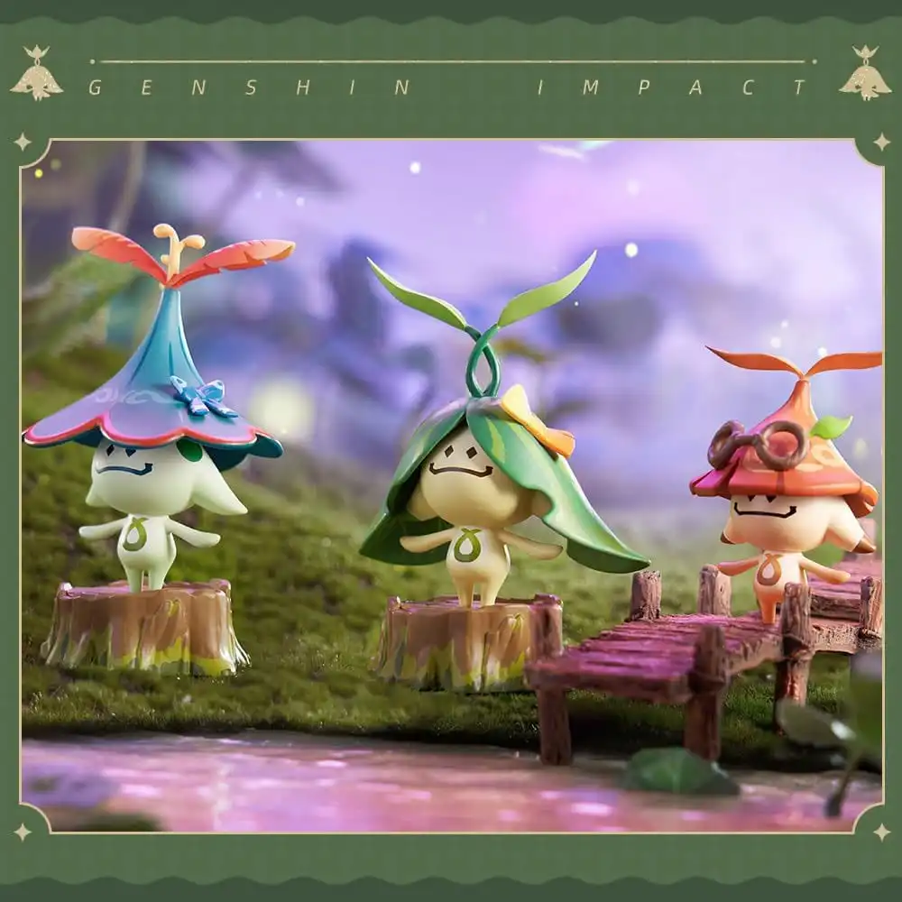 Genshin Impact Blind Box Mini Figures Aranara Series - 1 Unidade